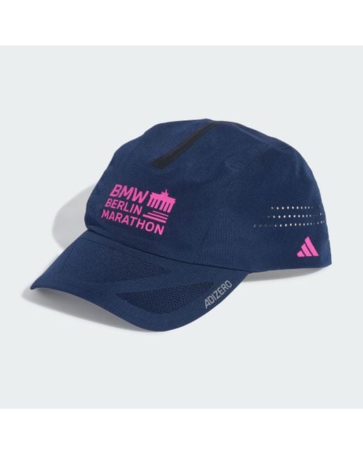 Adidas Blue Bmw Berlin-Marathon 2025 Running Cap