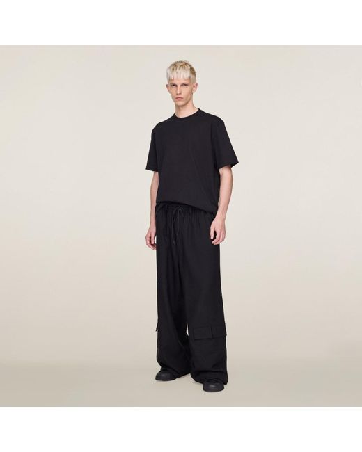 Adidas Black Y-3 Graphic Short Sleeve T-Shirt