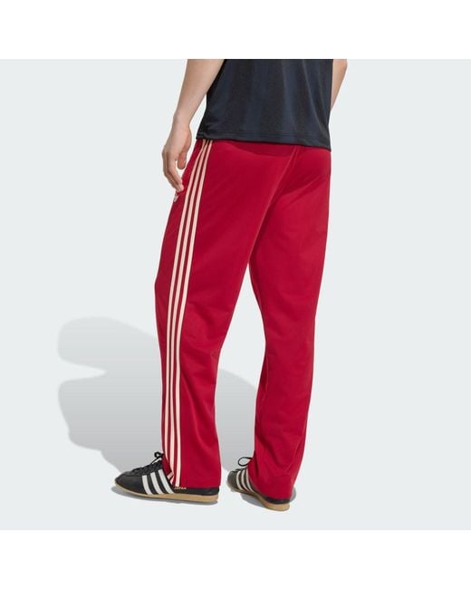 Adidas Red Firebird Track Tracksuit Bottoms for men