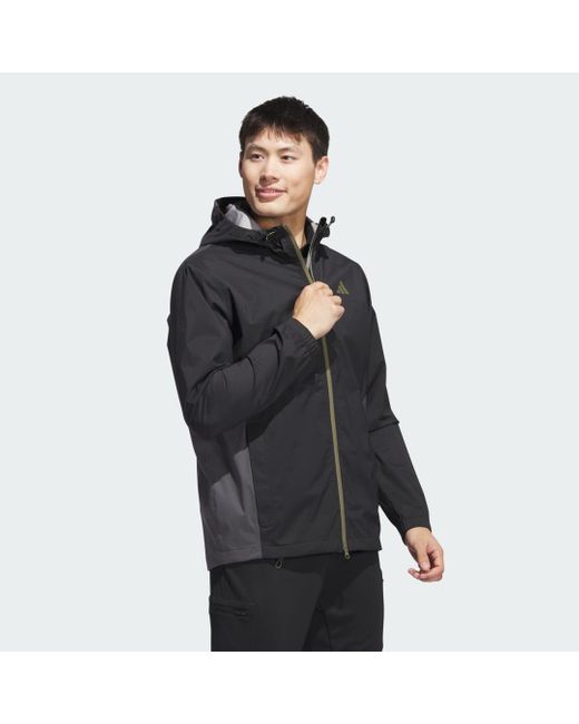 Adidas Black Rain.rdy Golf Jacket for men