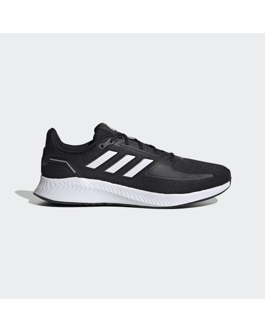 Adidas Black Run Falcon 2.0 Shoes