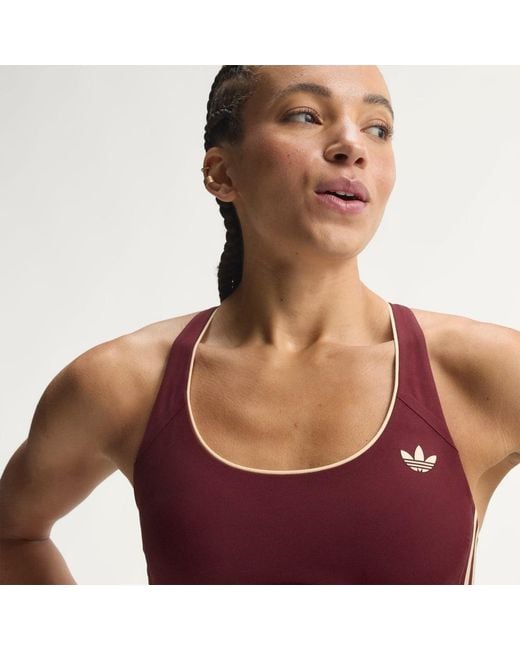 Adidas Red Originals Sport Medium Support Bra