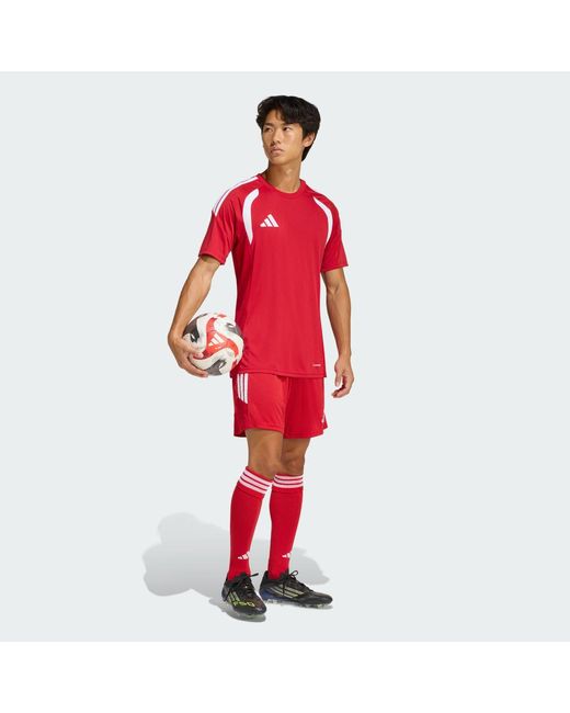 Adidas Red Football Tiro26 League Jersey Kb1355 for men