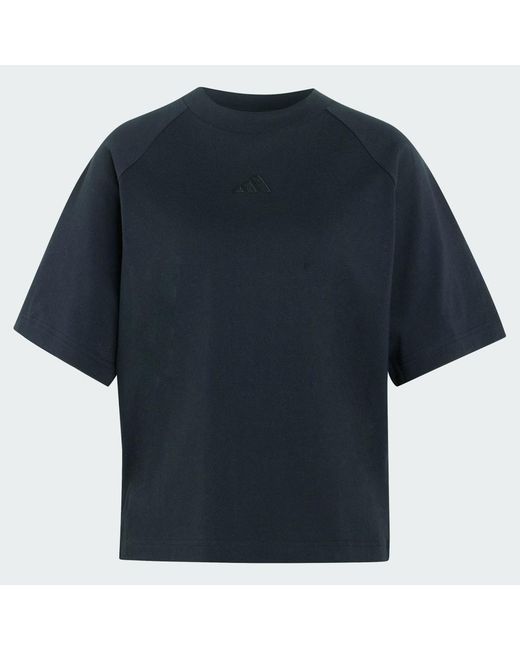 Adidas Black Kit Small Logo T-Shirt