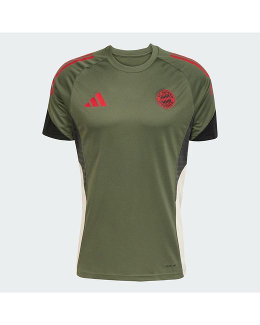 Adidas Green Fc Bayern Tiro 25 Competition Training Jersey for men
