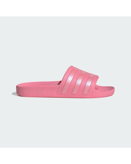 Ciabatte adilette Aqua di Adidas in Pink