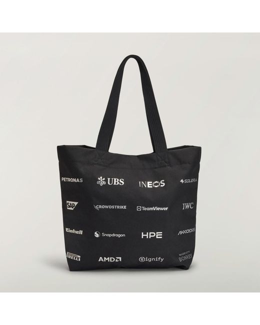 Adidas Black Y-3 Mercedes-Amg Petronas Formula 1 Team Tote