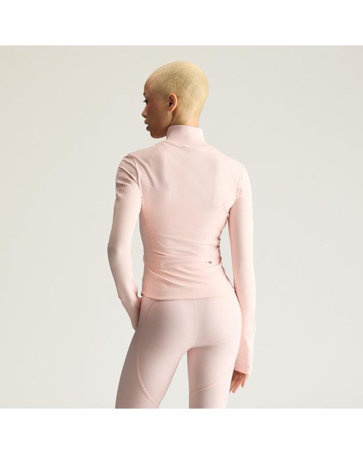 Adidas Pink By Stella Mccartney Training Midlayer Jacket