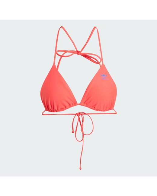 Adidas Red Adicolor Bikini Top