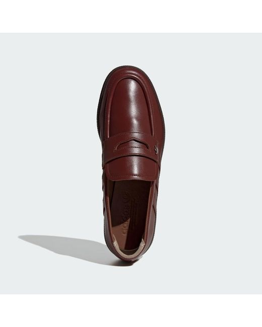 Adidas Red Handball Spezial Loafer for men