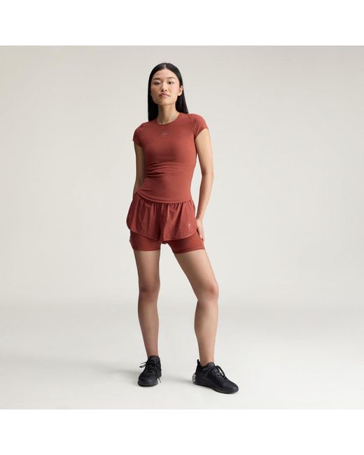 Adidas Red By Stella Mccartney Training 2In1 Short