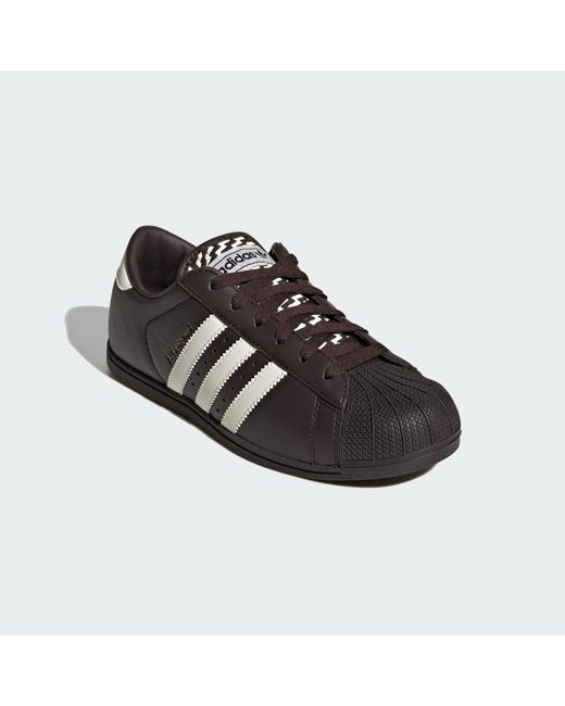 Adidas Black Superstar Lo Pro Shoes