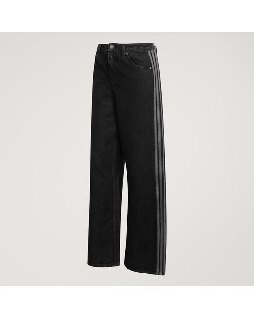 Adidas Black Firebirdtrack Pant Denim