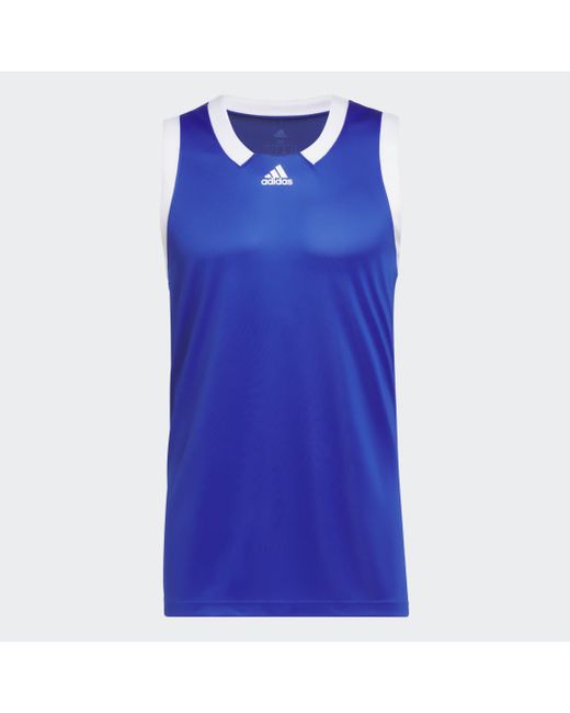 Maglia Icon Squad di Adidas in Blue da Uomo
