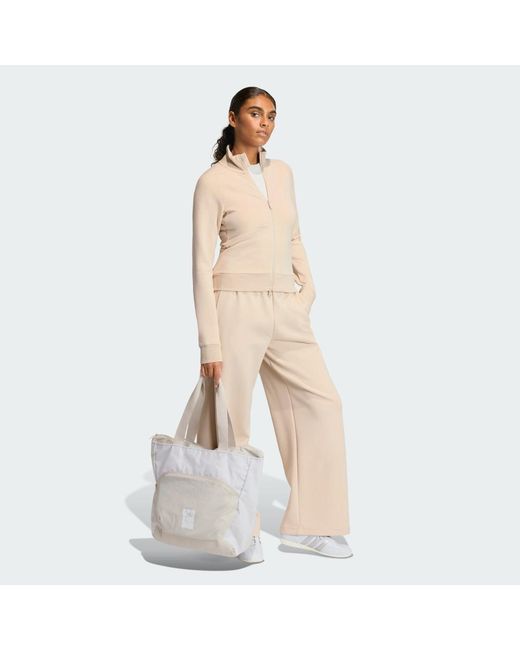 Adidas Natural Soft Lux Slim Track Top