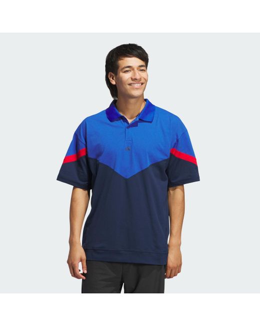 Adidas Blue Ultimate365 Sport Polo Shirt for men