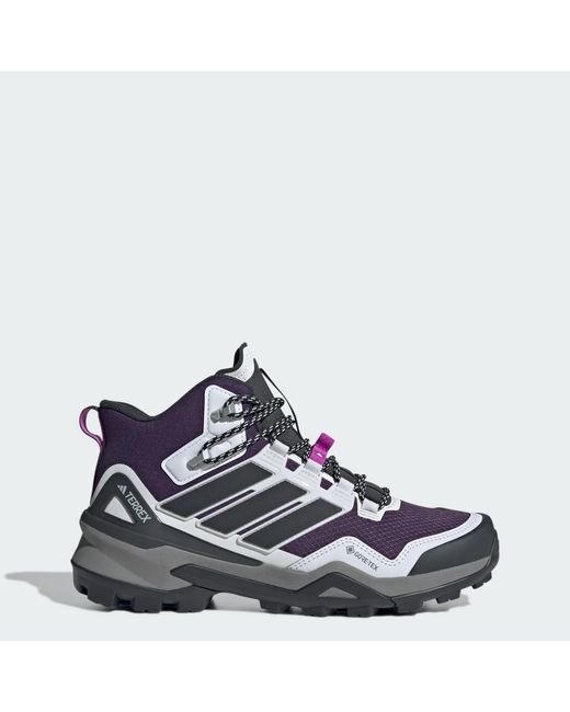 Adidas Blue Terrex Skychaser Mid Gore-Tex Hiking Shoes