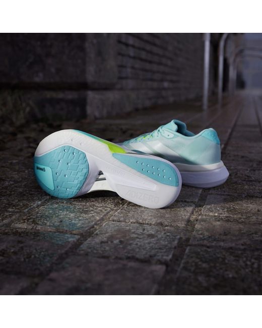Adidas Green Adizero Boston 13 Shoes
