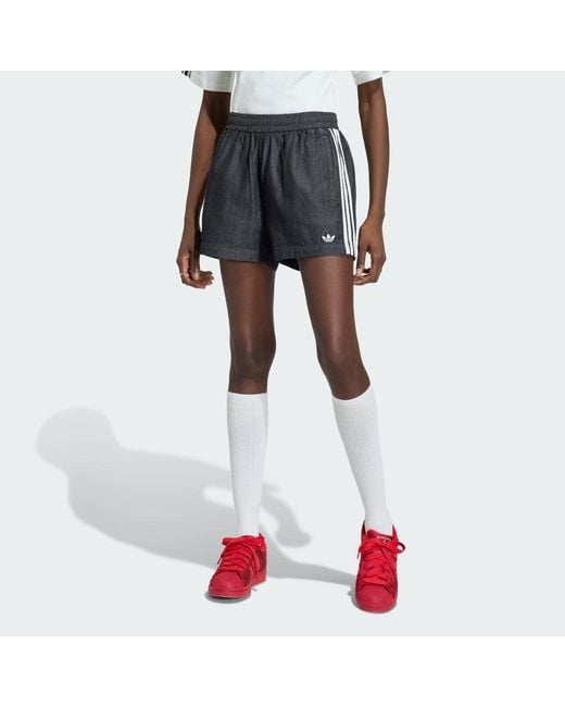 Adidas Black Originals Summer Glow Denim Jorts