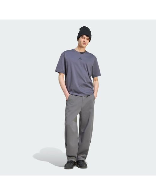 Adidas Gray Z.N.E. Open Hem Pant for men