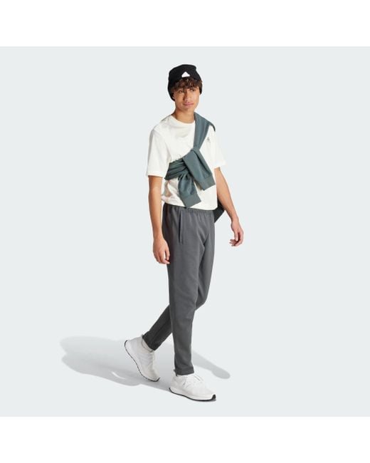Adidas Gray Future Icons Badge Of Sport Joggers for men