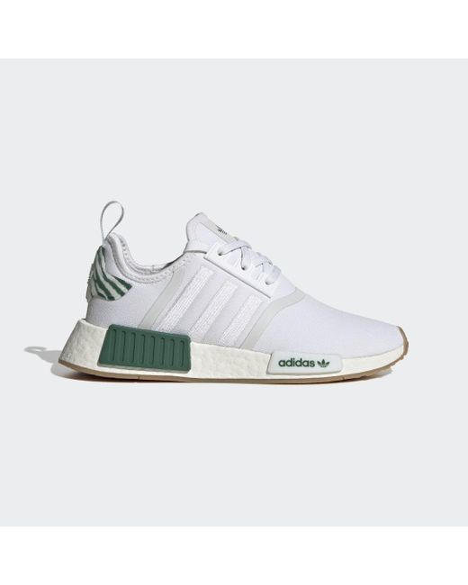 Adidas White Nmd_r1 Shoes