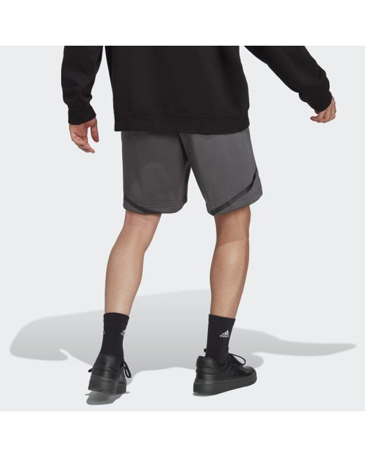 Adidas Gray Designed 4 Gameday Shorts for men