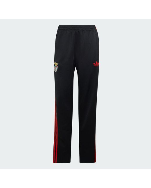 Adidas Black Sl Benfica Originals Track Pants for men