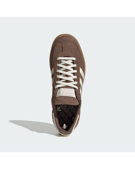 Adidas Brown Handball Spezial Sneakers for men