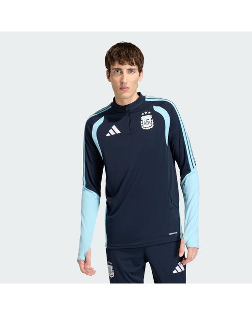 Adidas Blue Argentina 26 Tiro Training Top for men
