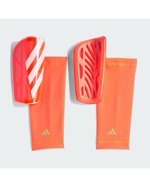 Adidas Orange Tiro League Shin Guards