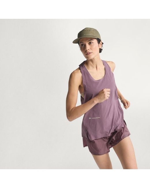 Adidas Purple Adi365 H.Koumori Running Tank Top