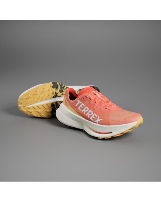Adidas Terrex Agravic Speed Ultra Trail Running Schoenen in het Pink voor heren