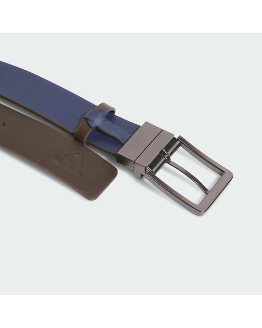Adidas Black Players Reversible Belt for men