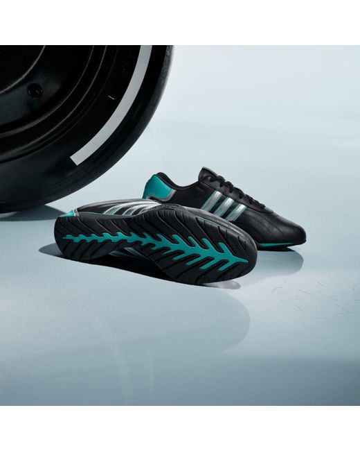 Adidas Blue Adiracer Lo Mercedes Amg Petronas F1 Team Shoes