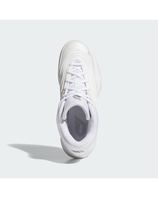 Adidas White Dame X Shoes