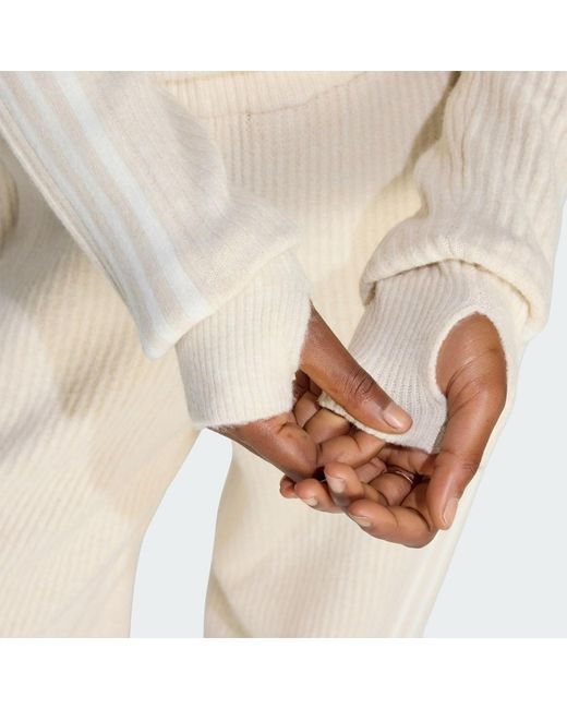 Adidas Natural Originals By Jennie Knitted Wrap Around Cardigan