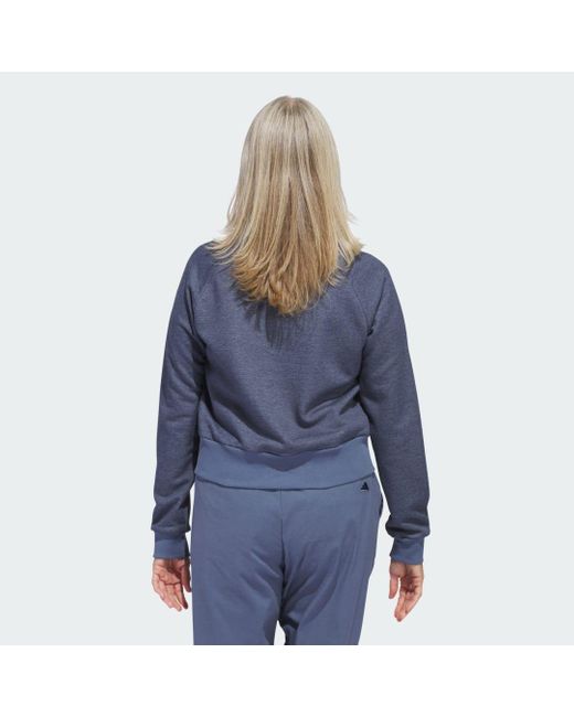Adidas Blue Women's Go-to Sweatshirt