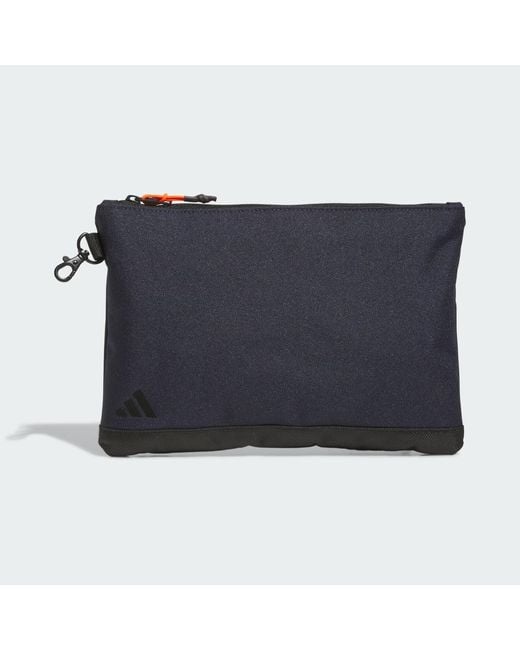 Adidas Blue Golf Valuables Pouch for men