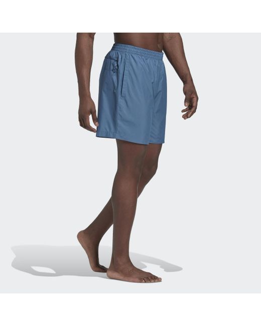 Adidas Blue Adventure Swim Shorts for men