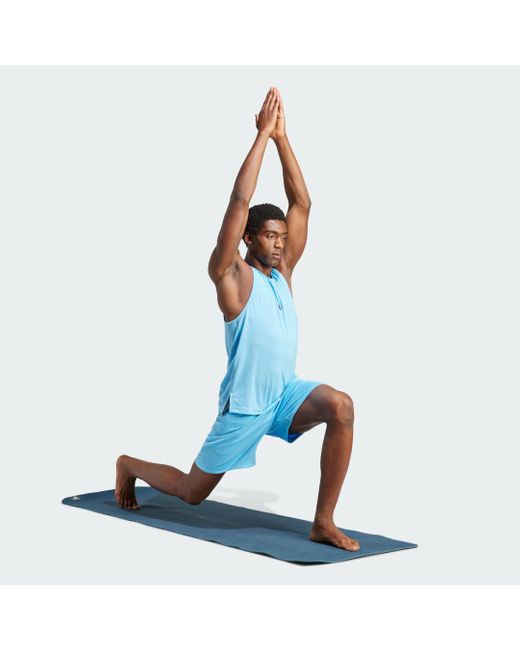Short da yoga di Adidas in Blue da Uomo
