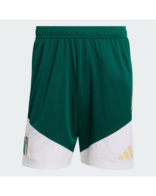 Adidas Green Italy 26 Tiro Training Shorts for men