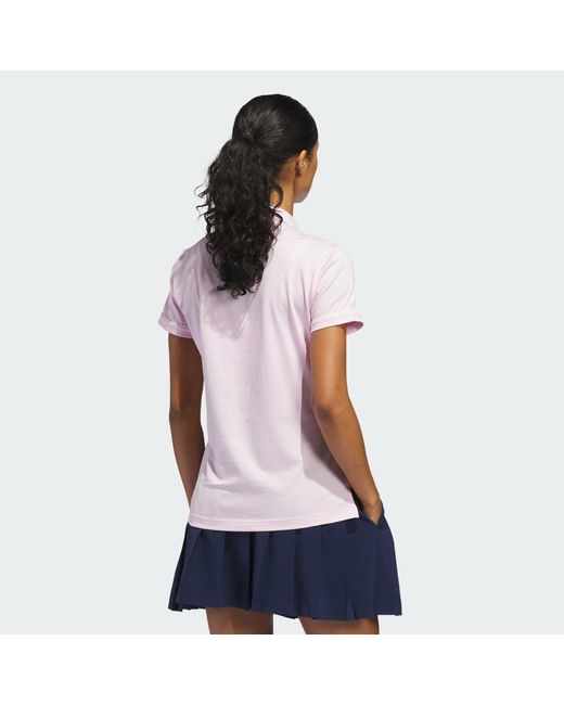 Adidas White Originals Solid Polo