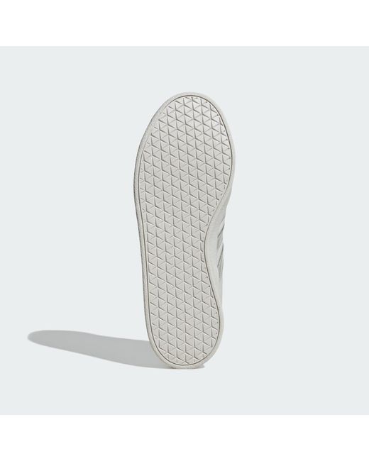Adidas White Vl Court Base Shoes