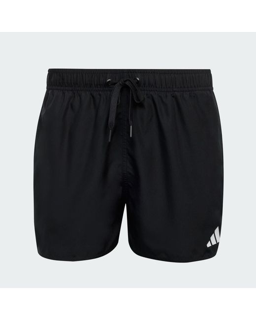 Adidas Blue Swimming & Lifestyle 3-Stripes Swim Shorts 3-Inch Jg1031 for men