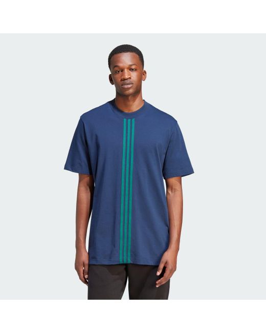 Adidas Blue Hack T-Shirt for men