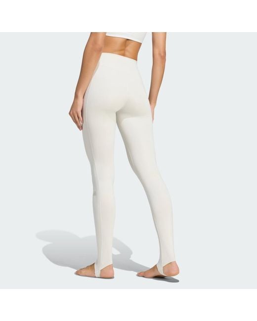 Adidas White All Me Winterized Leggings