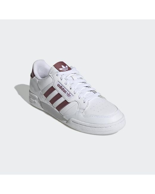 Adidas White Continental 80 Stripes Trainers for men