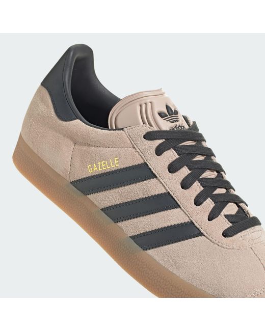 Adidas gazelle brown clearance leather