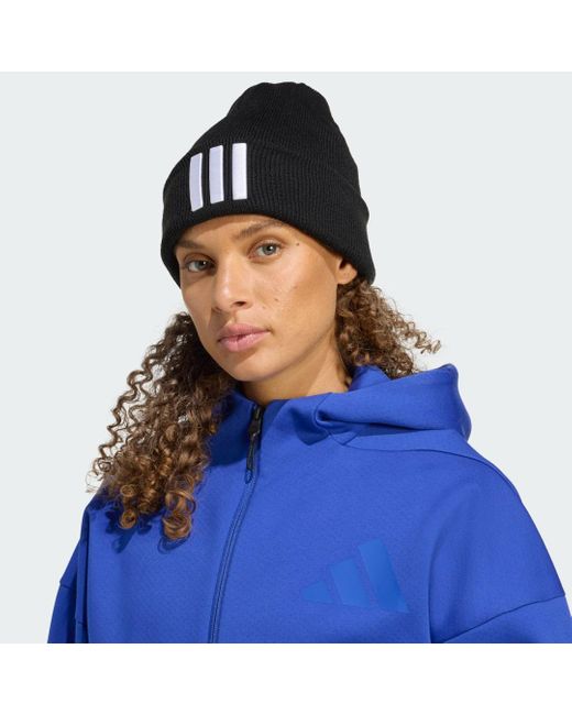 Berretto 3-Strisce di Adidas in Black